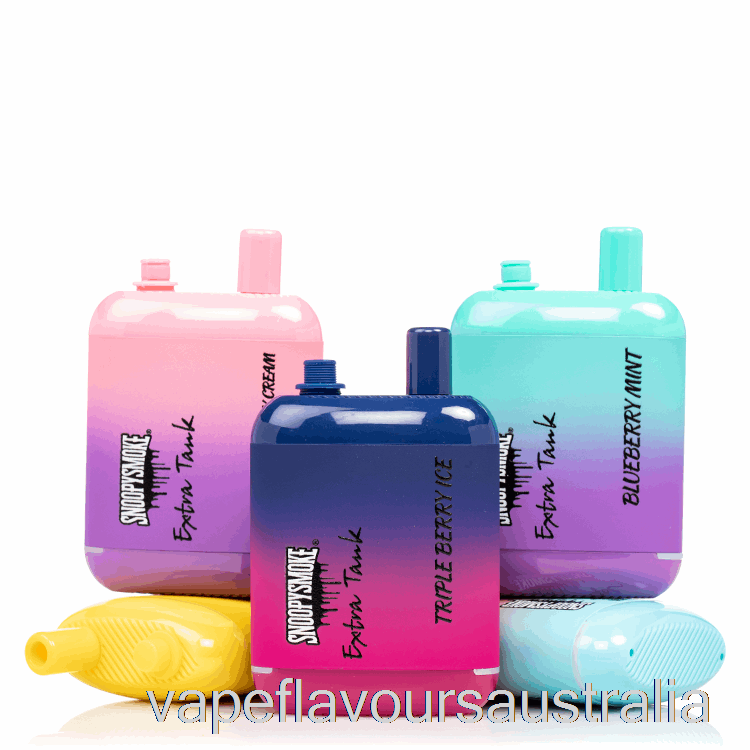 Vape Australia Snoopy Smoke Extra Tank 2 15000 Disposable Pineapple Ice